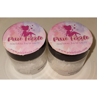 Bath Salts 2oz Gift Box of 2 Fragrances